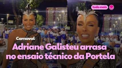 Carnaval 2024 Adriane Galisteu vai desfilar na Portela e será musa de