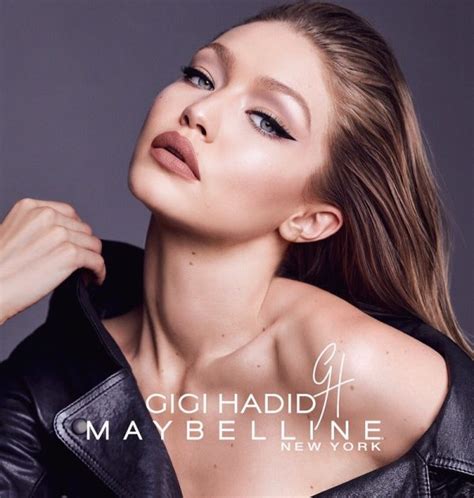 Gigi Hadid Gigixmaybelline Makeup Collaboration Campaign