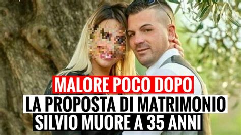 MALORE DOPO LA PROPOSTA DI NOZZE SILVIO MUORE A 35 ANNI SULLA NAVE DA