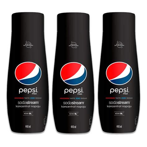 Syrop Koncentrat Do Wody Sodastream Pepsi Max X