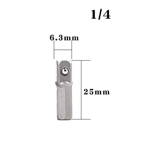 Universal Werkzeug Adapter Von Hex Schaft Zu Quadratischem Steckschl