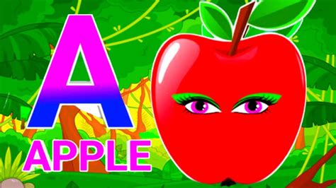 A For Apple B For Ball Abcd Phonics Song