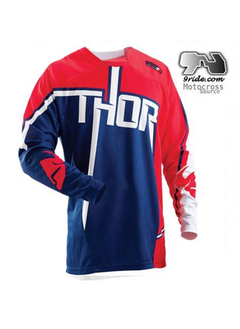 Ride Vous Propose Un Maillot De Motocross Thor Core Anthm Navi