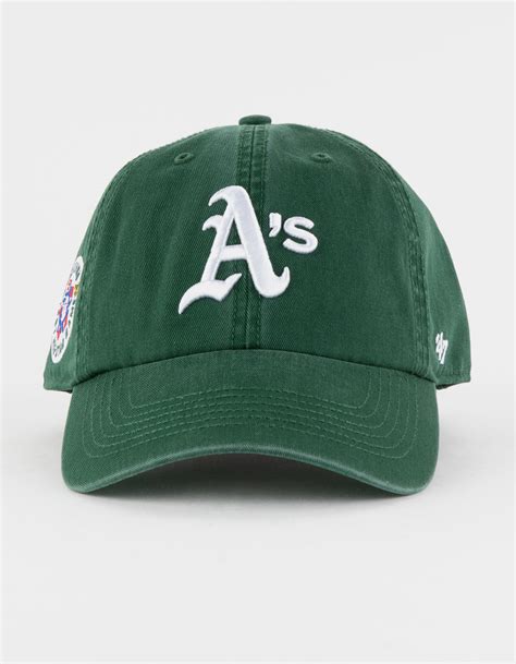 47 Brand Oakland Athletics Sure Shot 47 Franchise Fitted Hat Green