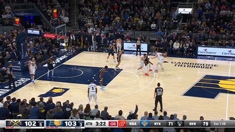 Challenge Of Called Foul Nuggets Pacers Nba Official