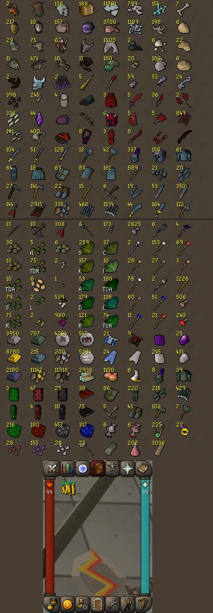 Osrs Max Gear Bank Banktabs