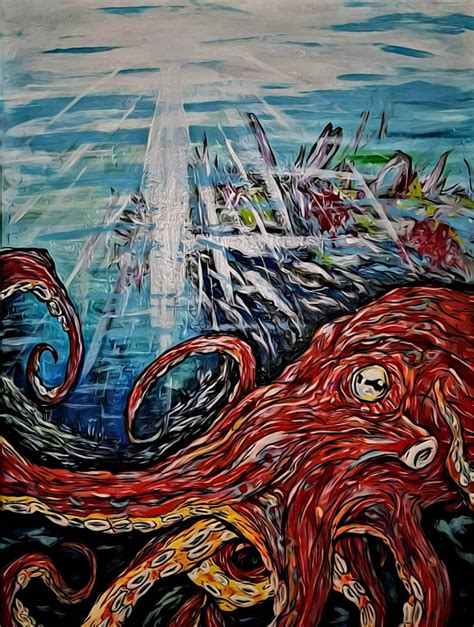 Giant pacific octopus by DavidSteward1980 on DeviantArt