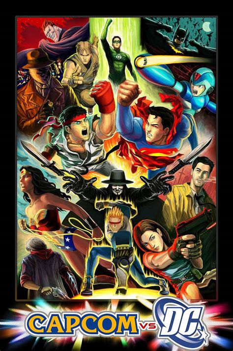 Dc Vs Capcom By Cyberhackx On Deviantart