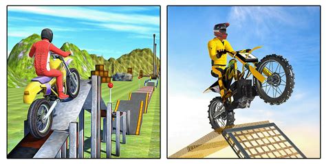 bike stunt game on Behance