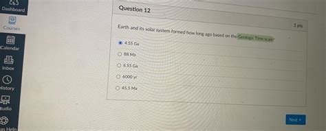 Solved Question 5 1 Pts Which Geophysical Technique Was Used Chegg