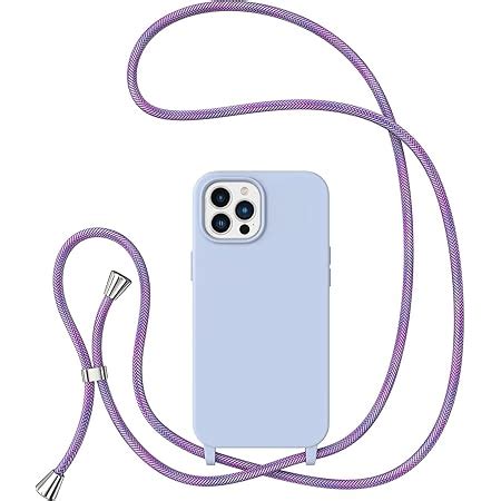 ZTOFERA Crossbody Lanyard Case For IPhone 14 Pro Liquid Silicone