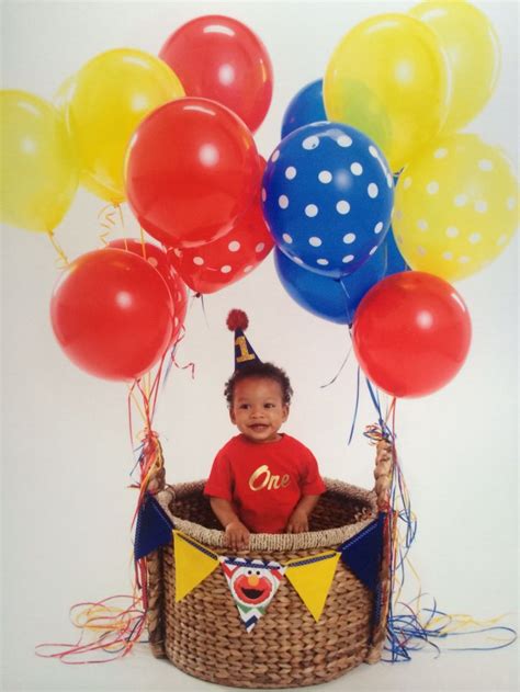 Hot Air Balloon Sesame Street Custom Hat By Mommy And Banner Basket From Pure Import