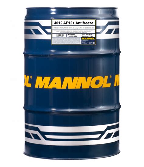 MANNOL Antifreeze AF12+ (-40 °C) Longlife