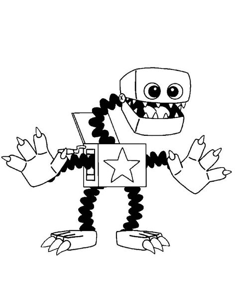 Boxy Boo Coloring Pages Coloring Pages Boo Color