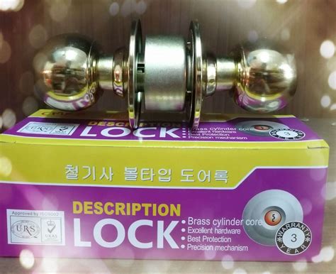 Tombol Pintu Cylindrical Door Lock Setgold Lazada