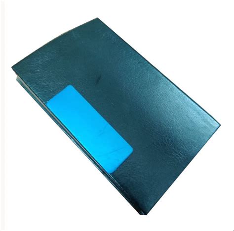 Sky Blue And Black A Leather Office Diary Cover At Rs Piece In