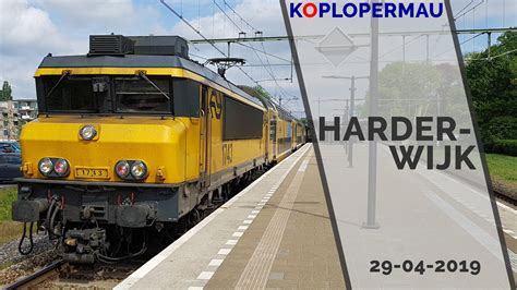 Treinen Op Station Harderwijk April Youtube