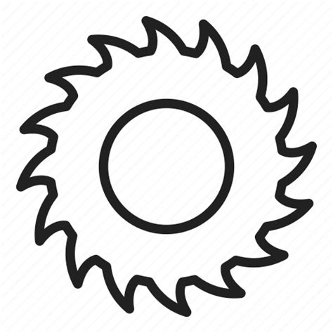 Circular Saw Blade Drawing