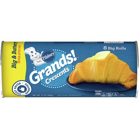 Pillsbury Grands Crescent Rolls Big And Buttery 8ct 12oz