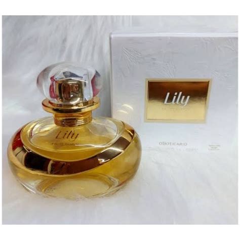 Lily Tradicional Eau De Parfum Nova Versão 30 ml 75 ml Shopee Brasil