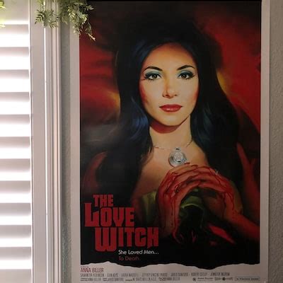 OFFICIAL the Love Witch Theatrical Movie Poster - Etsy