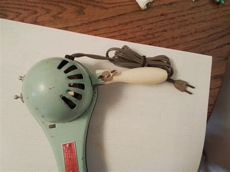 Vintage Mint Green Hair Dryer Etsy