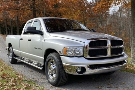 No Reserve 36k Mile 2003 Dodge Ram 2500 Slt Quad Cab Cummins For Sale On Bat Auctions Sold