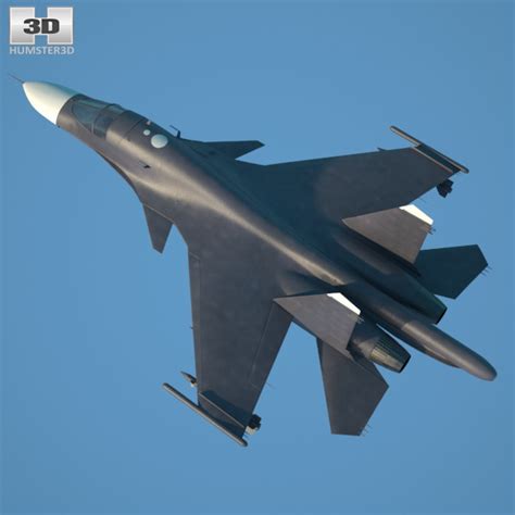 Sukhoi Su 34 3d Model Aircraft On Hum3d