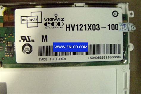 Hv X Hydis Lcd Panel Replacement For Pad Tablet Enlcd