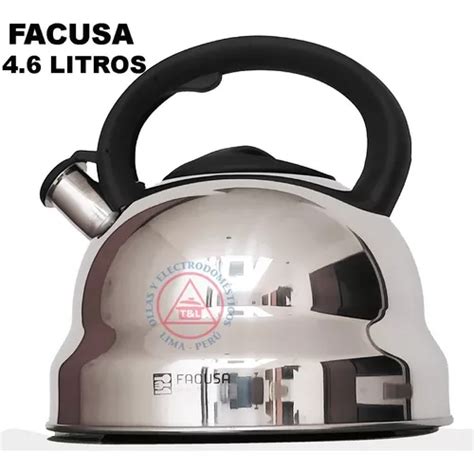 Litros Tetera Facusa Nuevo Original En Acero Inoxidable En Venta En