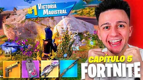 ¡mi Primera Victoria En El CapÍtulo 5 De Fortnite Youtube