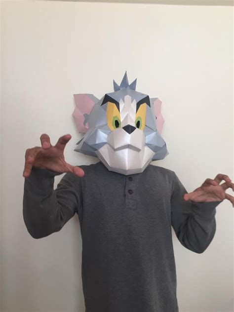 TOM AND JERRY Diy Mask Etsy