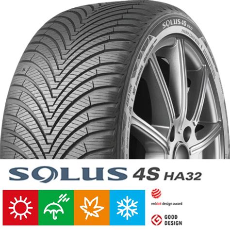 SOLUS 4S HA32 225 50R18 99W XL KUMHO オールシーズンタイヤ 406 2304ha32002 スーパー