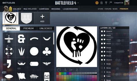 My Battlefield 4 Emblem Riseagainst