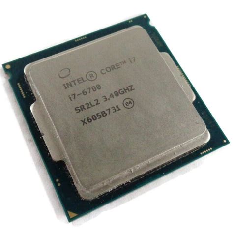 Intel Quad Core I7 6700 3 4ghz 8m 8gt S Lga1151 Socket H4 Cpu Processor Sr2l2 For Sale