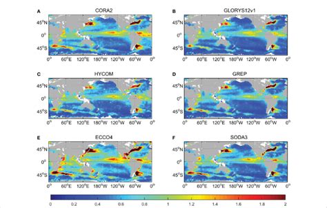 Spatial Distributions Of Monthly Temperature Root Mean Square Error