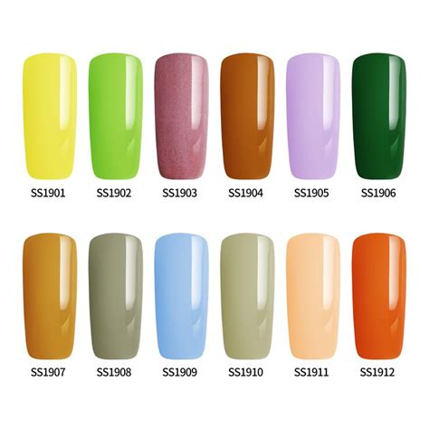 Ss19 Collection Vibrant Gel Nail Colors