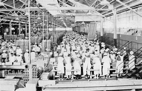 Honolulu Hawaii Dole Pinapple Cannery Factory Interior Vintage Postcard