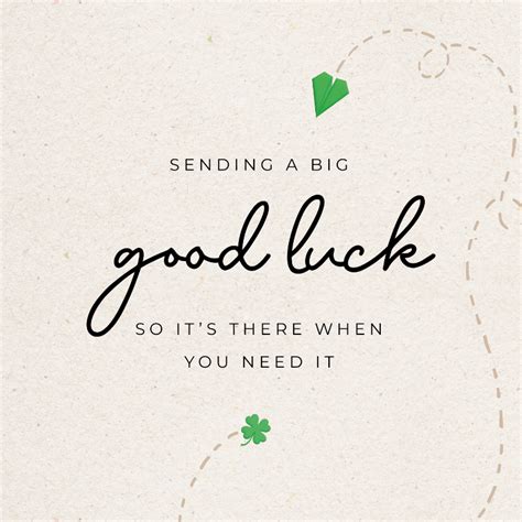 Sendig A Big Good Luck Love Plane Succeskaart Kaartje2go