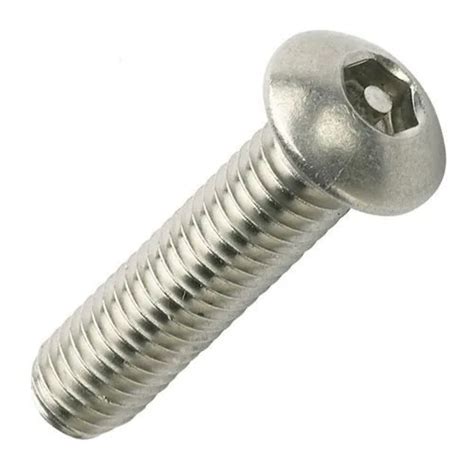 Stainless Steel Button Head Cap Screw Size M4 At Rs 6piece In Mumbai