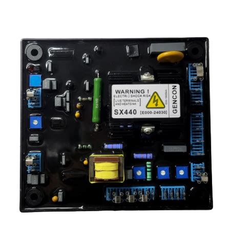 Regulador de Tensão Automático REV AVR SX440 LORD ENERGY GERADORES