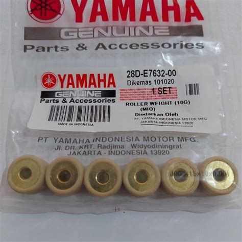 Yamaha Mio Mio Sporty Pulley Ball G Roller Set D E