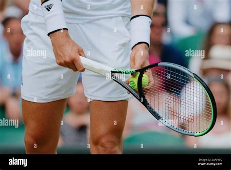 Sebastian Korda Of The Usa In Action On Centre Court During The