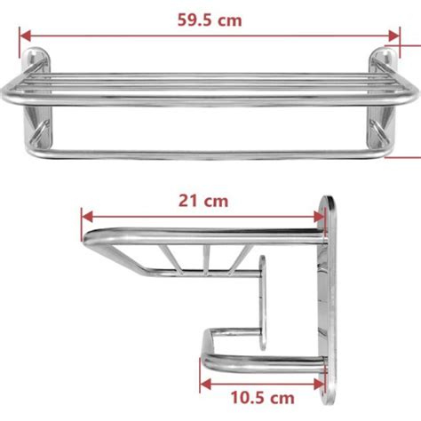 Jual Gantungan Handuk Baris Stainless Atas Bawah Rak Handuk