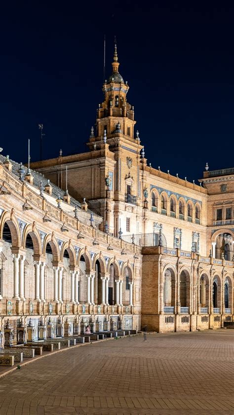 Fondos De Pantalla Plaza De España Madrid Noche Ciudad 2560x1600 Imagen