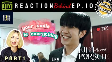 Reaction Kinnporsche The Series Behind The Scene Eng Youtube