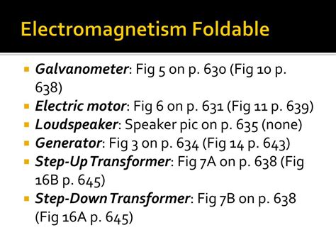 Ppt Electromagnetism And Generating Electricity Powerpoint