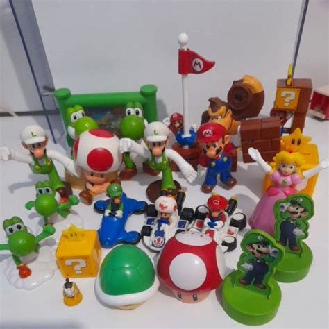 Bonecos Cole O Mario Mc Donalds Shopee Brasil