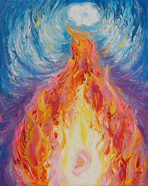 Prophetic Message Sketch Listen To The Benevolent Flame Look For The