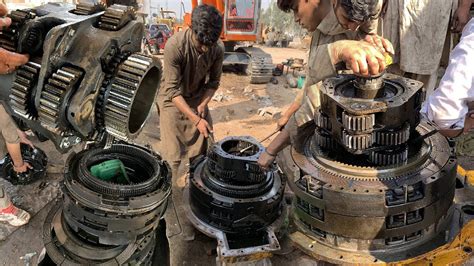 Restoration Of Caterpillar D8 Transmission How Repair Grader Transmission Grader